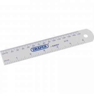 Image of Draper D19 Aluminium Rule 6" / 150mm