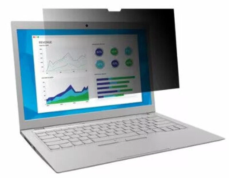 Image of 3M 3M PF140W1B display privacy filter 35.6cm (14") Laptop Frameless display privacy filter PF140W1B