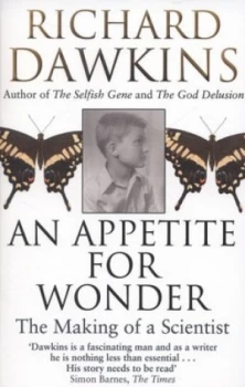 Image of An Appetite for Wonder by Richard Dawkins Paperback
