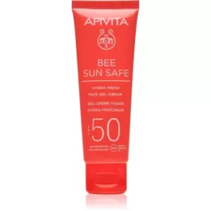 image of Apivita Bee Sun Safe hydro-gel cream SPF 50 50ml