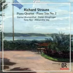 image of Richard Strauss Piano Quartet/Piano Trio No 2 by Richard Strauss CD Album