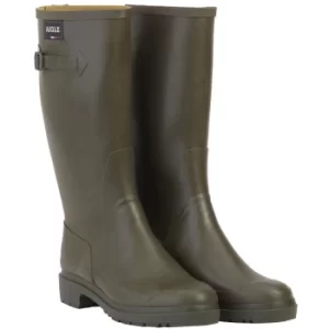 Image of Aigle Mens Cessac Wellington Boots Kaki 10.5 (EU45)