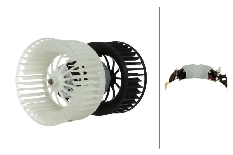 Image of HELLA Blower motor HELLA 8EW 366 400-511