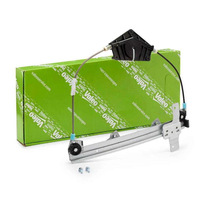 Image of VALEO 850781 Window regulator Right Rear, Operating Mode: Electric, without electric motor Window Winder (1561)