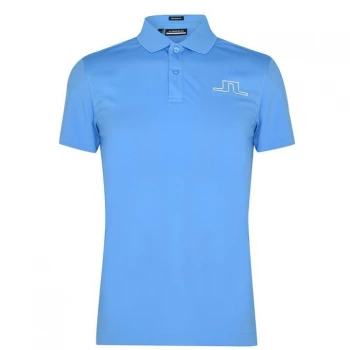 J Lindeberg Polo Shirt - Ocean Blue