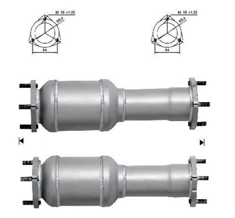 Image of Catalytic converter VEGAZ CHK-951