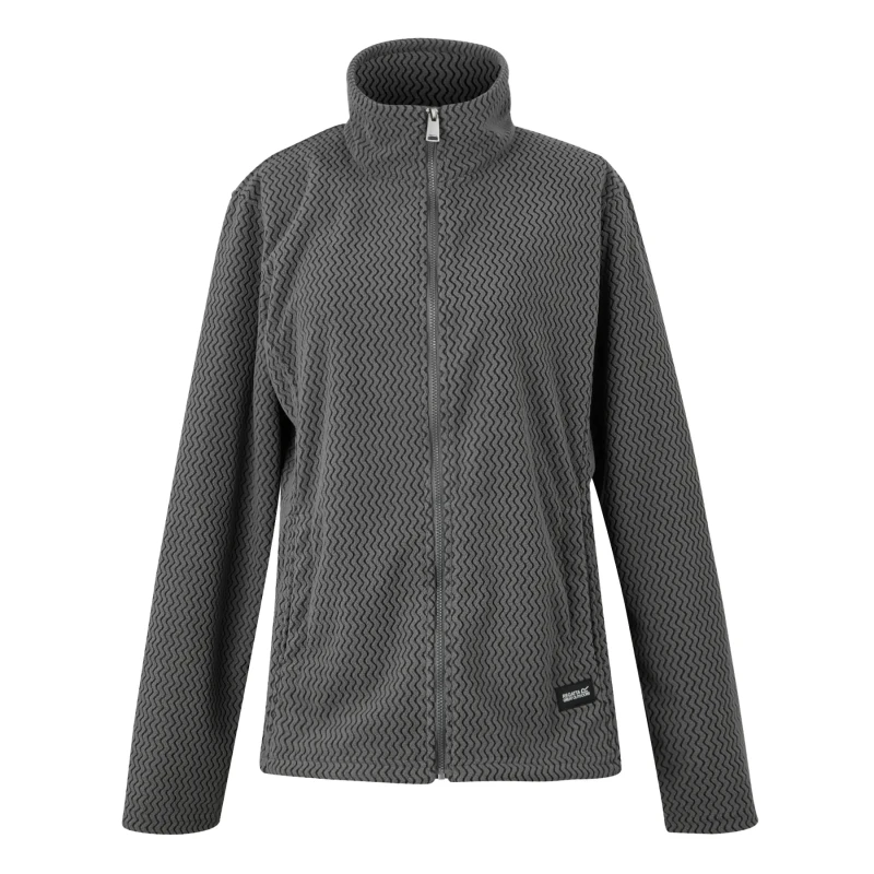 Image of Womens full-zip fleece Regatta Heidy Gris Female 48