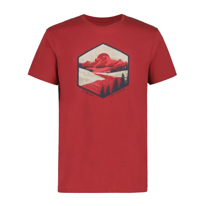Image of T-Shirt Icepeak Mocbach Rouge Male 2XL