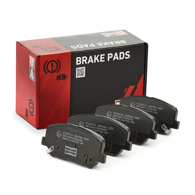 Image of Brake pad set CHAMPION 573407CH