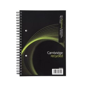 Image of Cambridge Recycled A5 Wirebound Notebook 100 Pages