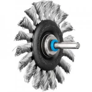 image of PFERD Round brush with shaft, knotted RBG 7006/6 INOX 0.35 43107003 10 pc(s)