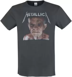 Image of Metallica Amplified Collection - Neverland T-Shirt charcoal