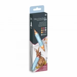 Image of Spectrum Noir Tri-Colour Aqua Markers Neutrals