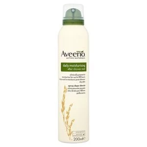 image of Aveeno Daily Moisturising After Shower Mist Spray 200ml