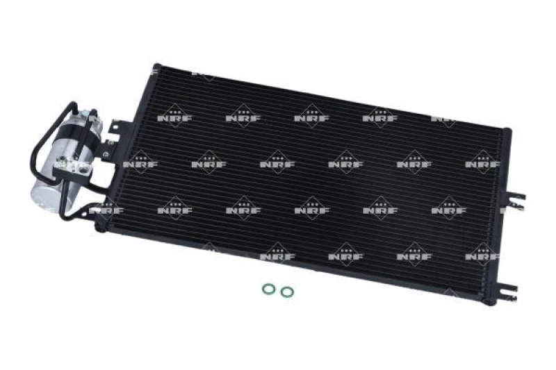 Image of NRF 35183 Condenser EASY FIT with seal ring, with nitrogen filling Aluminium Condenser,air conditioning (448)