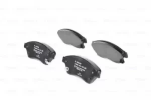 Image of Bosch 0986494433 BP1355 Brake Pad Set Disc Brake Front Axle