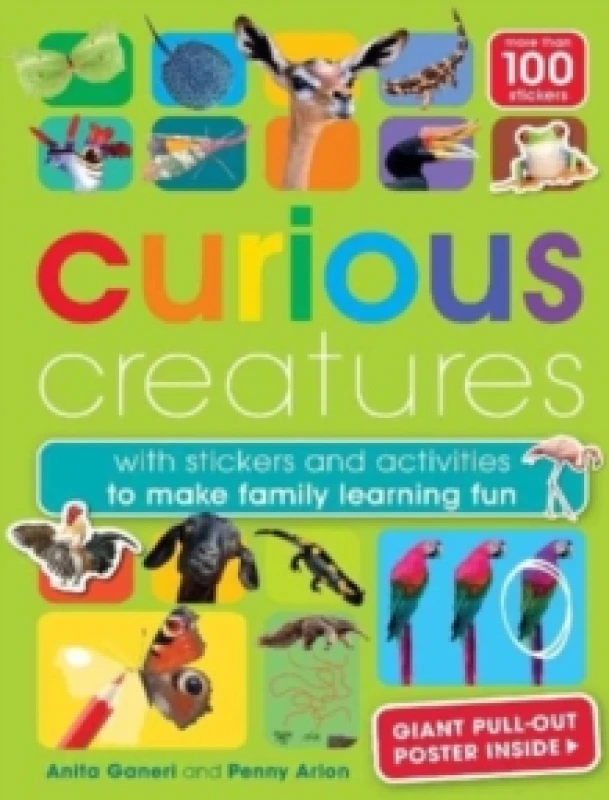 Image of Curious Creatures : with stickers and activities to make family learning fun Paperback / softback