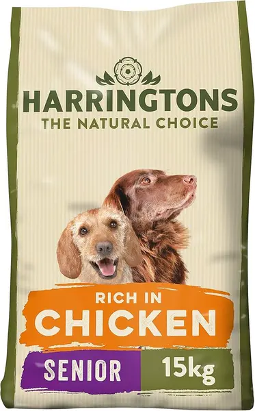 image of Harringtons Senior Chicken and Rice Dog Food 15kg