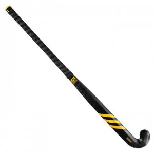 Image of adidas AX24 Carbon Hockey Stick Adults - Black/Yellow