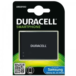 Image of Duracell Samsung Galaxy S2 Mobile Phone Battery - Black