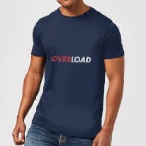 Image of Overload Mens T-Shirt - Navy - L