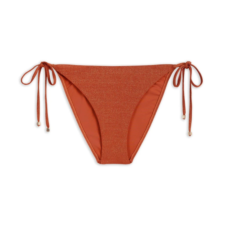 Image of Chelsea Peers Womens Dye Tie Side Bikini Bottoms Plain female 8 (XS)