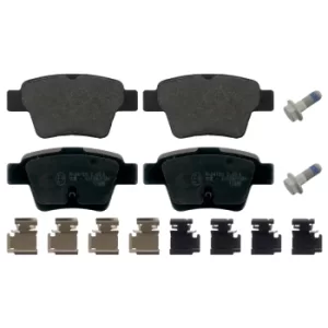 Brake Pad Set 16813 by Febi Bilstein Rear Axle