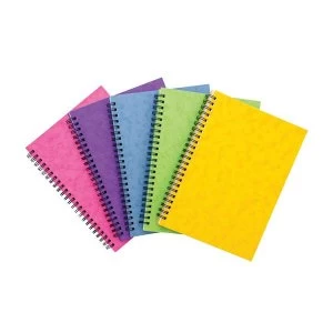 Image of Sidebound Book Ruled 80gsm 120 Pages A5 Assorted C Pack of 10