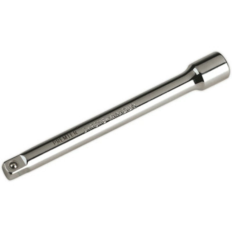 Image of Loops 150mm Forged Steel Extension Bar - 3/8" Sq Drive - Spring-Ball Socket Retainer Metallics