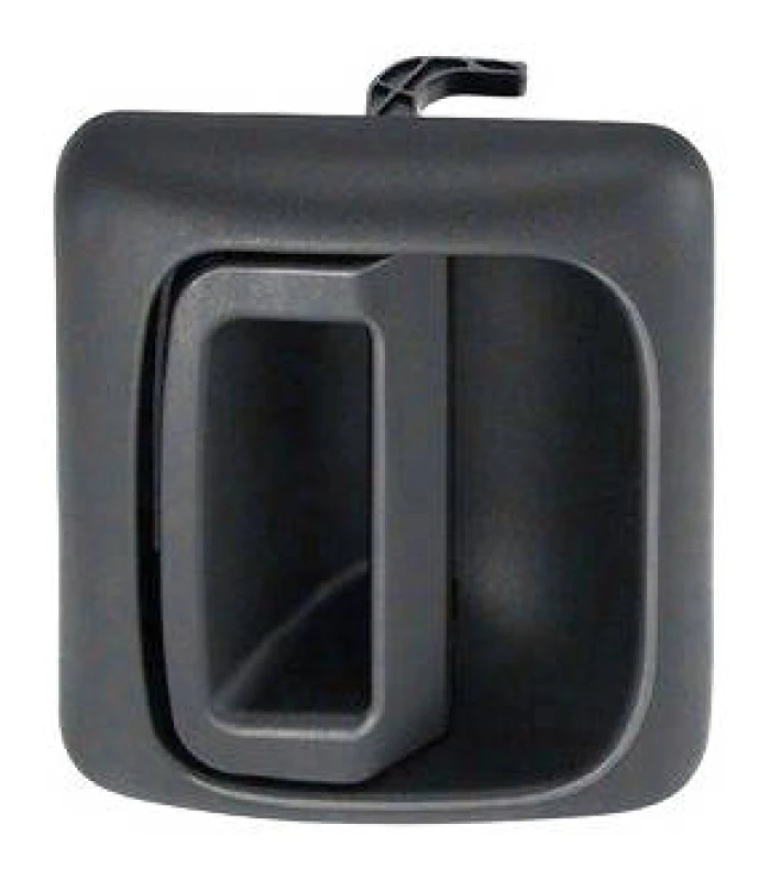 Image of MAGNETI MARELLI 350105008700 Door Handle Front, black, Uncoated, without key Plastic Door Handle (1373)