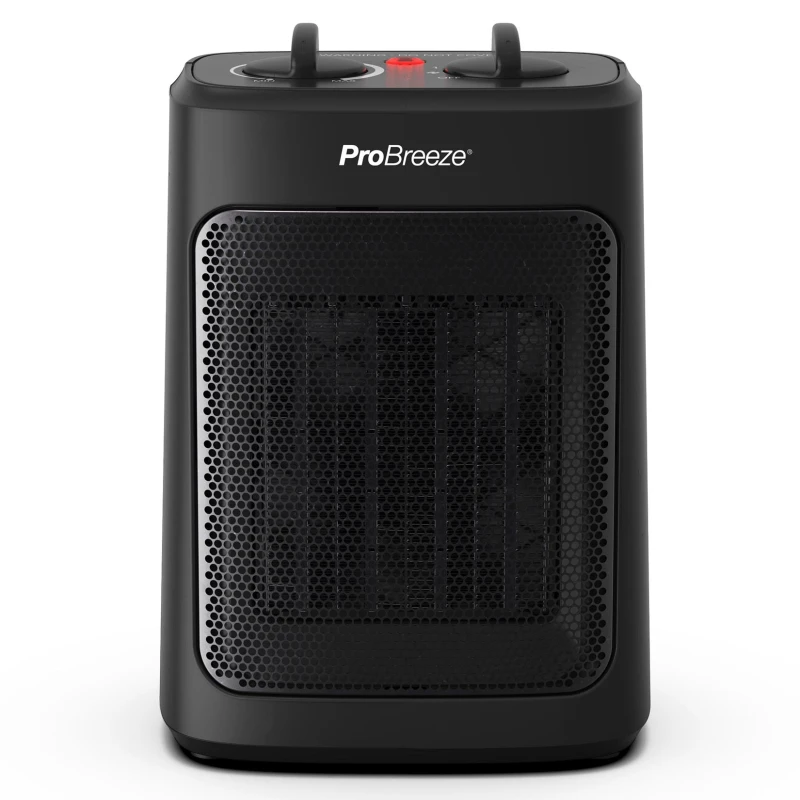 Image of Pro Breeze 2000W Mini Ceramic Fan Heater Black