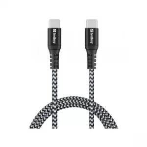 image of Spire Survivor USB Type-C to Type-C Cable, Braided, 1 Metre, 5 Year Warranty