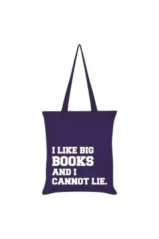 image of I Like Big Books And I Cannot Lie Tote Bag