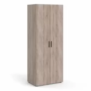 Image of Pepe Wardrobe With 2 Doors In Truffle Oak