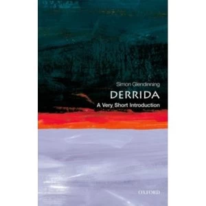 Image of Derrida: A Very Short Introduction by Dr. Simon Glendinning (Paperback, 2011)