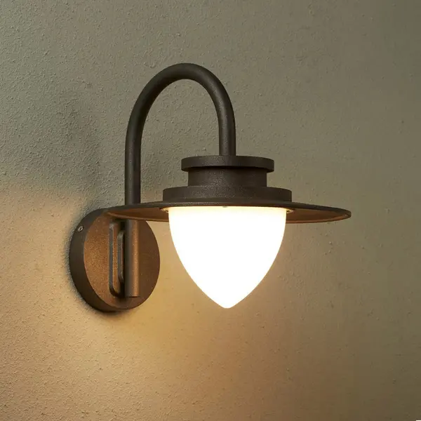 Image of Searchlight Searchlight Texas LED Outdoor Hanging Lantern - Grey