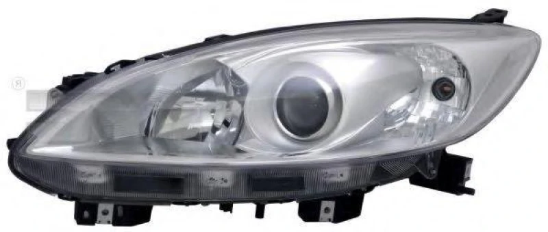 Image of TYC 20-12934-15-2 Headlights HB3, with electric motor, Left Headlight (259)