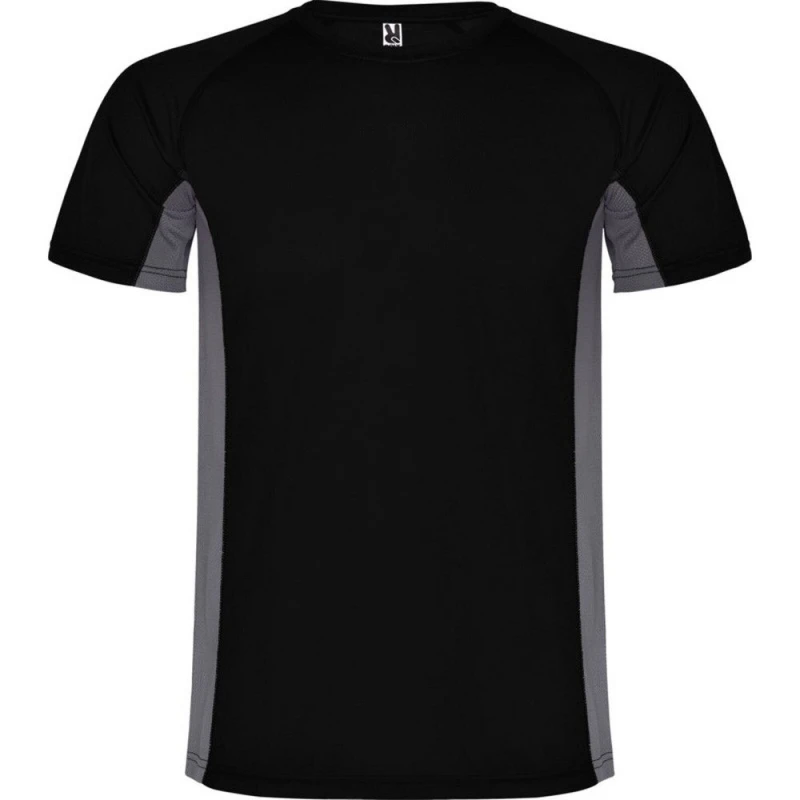 Image of ROLY ROLY Men Shanghai Short-Sleeved Sports T-Shirt in True Black Size: Small True Black S Male 5063574004725