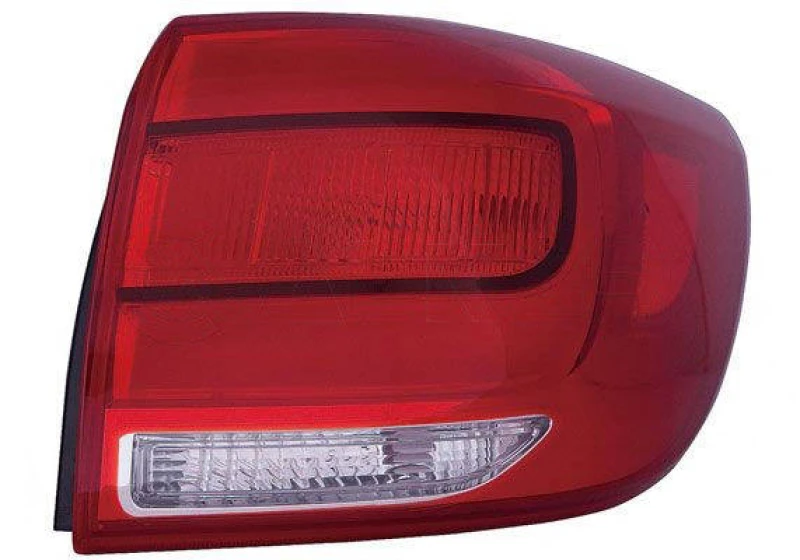 Image of ALKAR 2262655 Rear light Outer section, without bulb holder, Right, W16W Combination Rearlight (391)