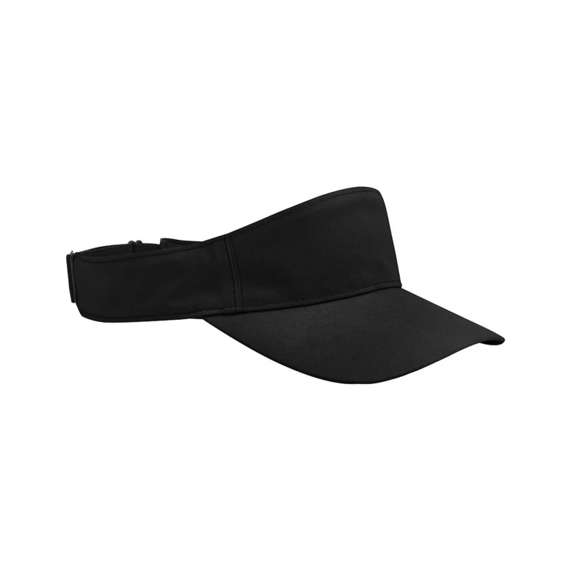 Image of Beechfield Beechfield Men Performance Visor in Black One Size Male 5063527163431