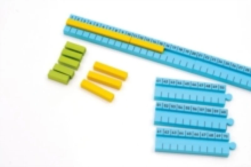 Image of Numicon Rod Track 1 - 100cm Scale