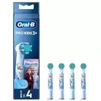 image of Oral B Pro Kids Frozen Replacement Heads Toothbrush 4Pcs