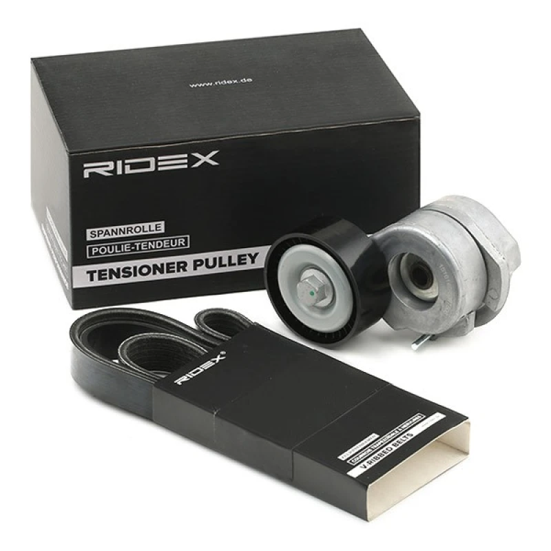 Image of RIDEX 542R0329 V-ribbed belt set V-Ribbed Belt Set (542)