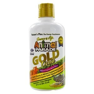 Image of Natures Plus Source of Life Animal Parade Gold Liquid Tropical Berry 16 fl. oz.