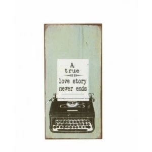 image of A True Love Story Fridge Magnet By Heaven Sends