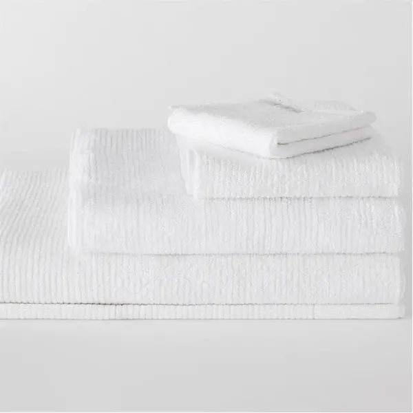 image of Sheridan Living Texture Towels - White One Size