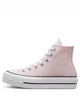 image of Converse Chuck Taylor All Star Lift, Decade Pink/White/Black, size: 4, Female, Trainers, A05135C