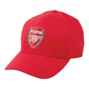 Arsenal FC Unisex Adult Core Baseball Cap (One Size) (Red)