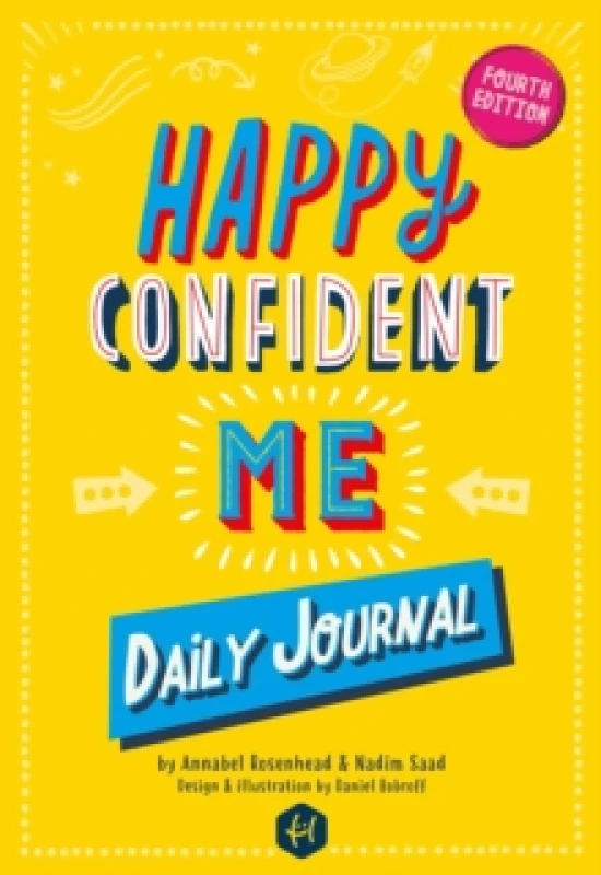 Image of happy confident me daily journal gratitude and growth mindset journal that 9780993174391