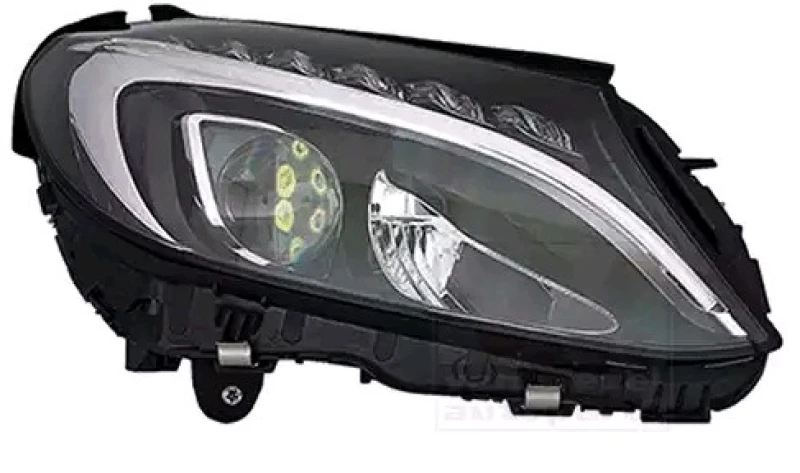 Image of VAN WEZEL 2924964M Headlights LED, without control unit, Right, without motor for headlamp levelling Headlight (259)